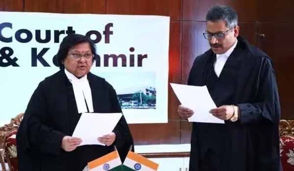 Rajnesh Oswal sworn-in as permanent Judge of J&K High Court
